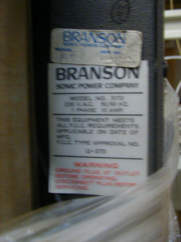 Branson 5170 Ultrasonic Welder, Machine ID: 4878